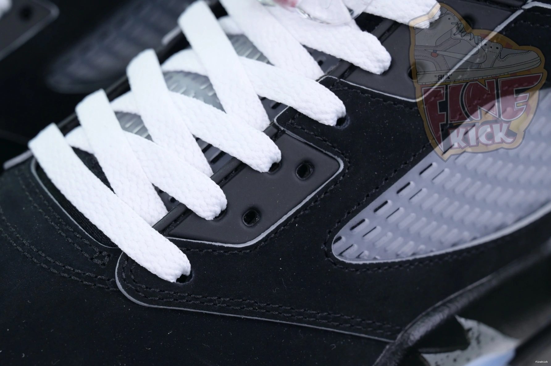 Air Jordan REIMAGINED” Jordan METALLIC 5“BLACK 0130